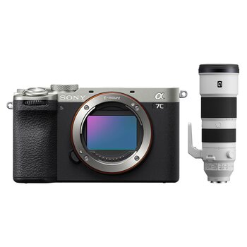 Sony Alpha 7C II (ILCE-7CM2) + 200-600mm f/5.6-6.3 G OSS  silber