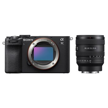 Sony Alpha 7C II (ILCE-7CM2) + SEL 16-25mm f/2,8 G  schwarz