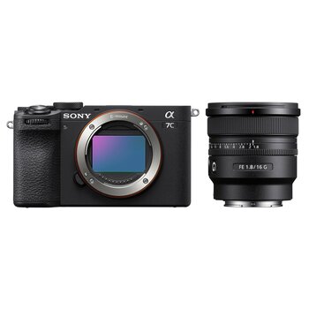 Sony Alpha 7C II (ILCE-7CM2) + SEL 16mm f/1.8 G  schwarz