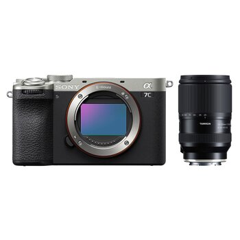 Sony Alpha 7C II (ILCE-7CM2) + Tamron 25-200mm f/2,8-5,6 Di III VXD G2  silber
