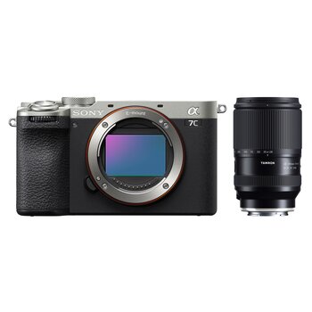 Sony Alpha 7C II (ILCE-7CM2) + Tamron 28-300mm f/4-7,1 Di III VC VXD  silber