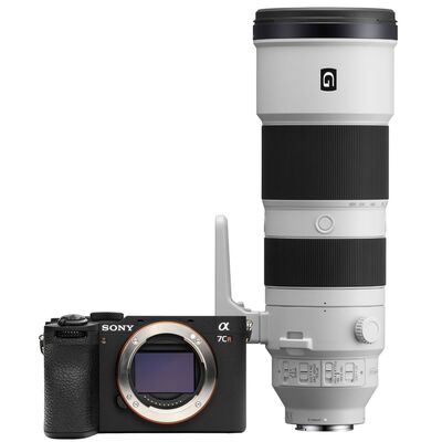 Sony Alpha 7C R (ILCE-7CR) + 200-600mm f/5.6-6.3 G OSS  schwarz
