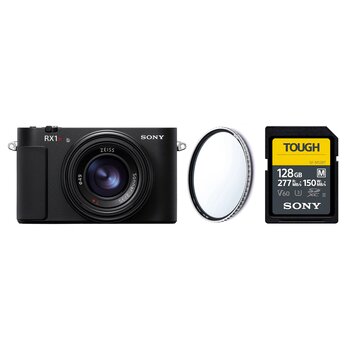 Sony DC-RX1R III + Speicherkarte UHS-II R300 TOUGH 128 GB + NiSi AIR UV 