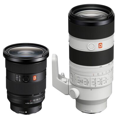 Sony SEL 24-70mm f/2,8 GM II + SEL 70-200mm GM II 