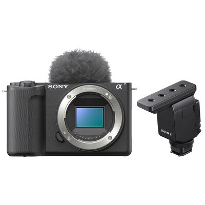 Sony Vlog-Kamera Alpha ZV-E10 II + Mikrofon ECM-B10 