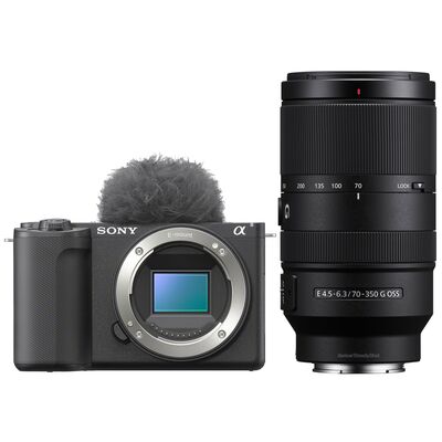 Sony Vlog-Kamera Alpha ZV-E10 II + SEL 70-350mm f/4,5-6,3 G OSS 
