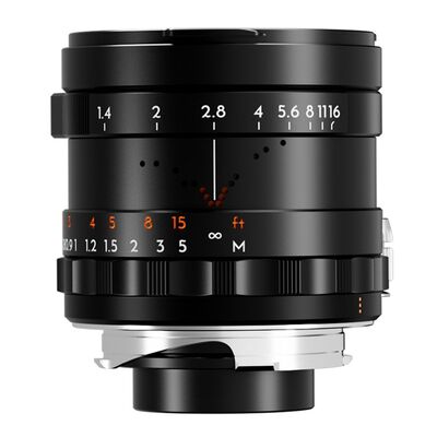 THYPOCH Simera Vollformat Objektiv 35mm f/1,4  Leica M schwarz
