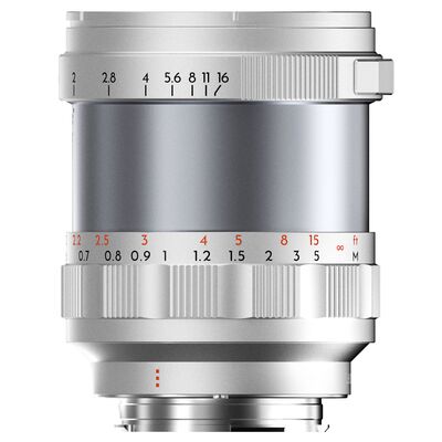 THYPOCH Simera Vollformat Objektiv 75mm f/1,4  Leica M silber