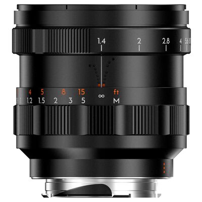 THYPOCH Simera Vollformat Objektiv 75mm f/1,4  Leica M schwarz