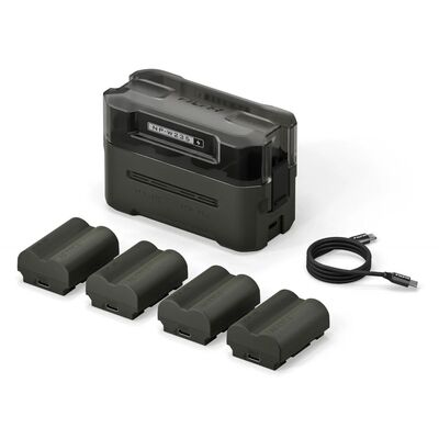 Tilta portable Ladestation  grün für NP-W235 Battery Kit (4 Akkus + Ladegerät