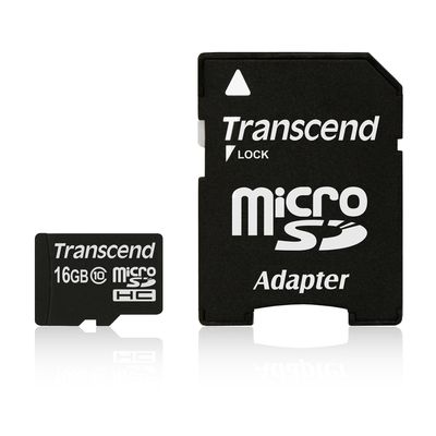 Transcend Micro SD-Card Class 10  16 GB