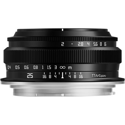 TTArtisan 25mm f/2  Canon RF-S