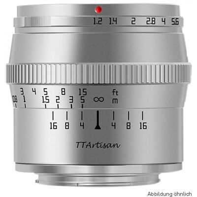 TTArtisan 50mm f/1,2  Fujifilm X silber