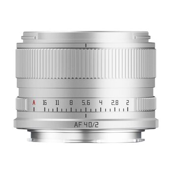 TTArtisan AF 40mm f/2  L-Mount silber