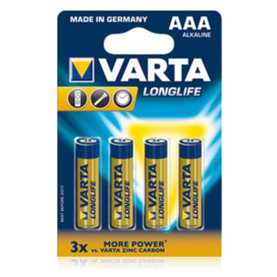 Varta Batterie 4103 Longlife Extra  4er-Pack