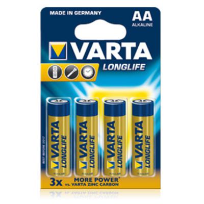 Varta Batterie 4106 Longlife Extra  4er-Pack