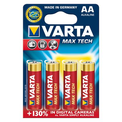 Varta Max Tech AA Mignon  4er-Pack