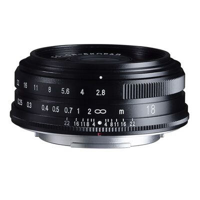 Voigtländer Color-Skopar 2,8/18mm  Fujifilm X schwarz