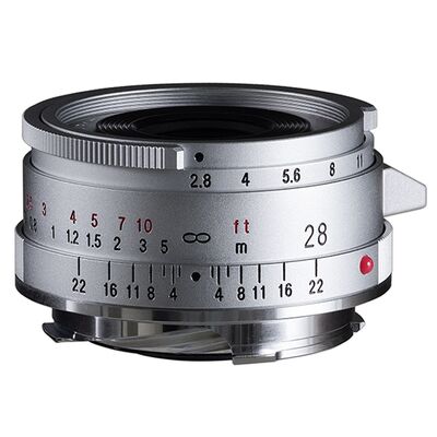 Voigtländer Color-Skopar 28mm f/2,8 asphärisch Type II  Leica M silber