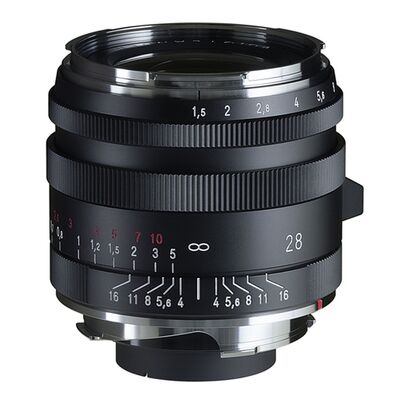 Voigtländer Nokton 28mm f/1,5 Type I VM asphärisch  Leica M schwarz-matt