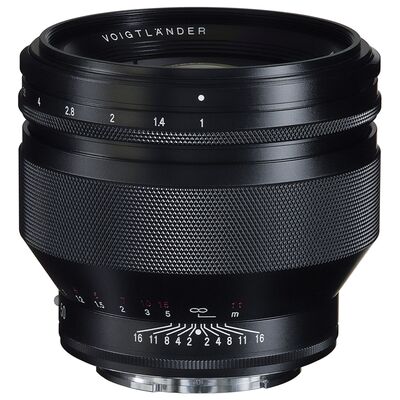 Voigtländer Nokton 50mm f/1.0 asphärisch   Sony FE-Mount