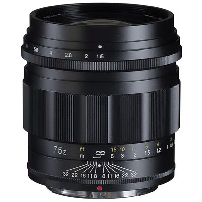 Voigtländer Nokton 75mm f/1,5 asph.  Nikon Z