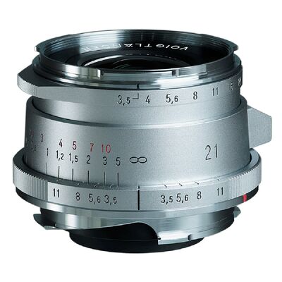Voigtländer Color-Skopar  3,5/21mm VM asphärisch, Type II  Leica M silber