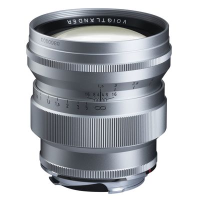 Voigtländer Nokton 75mm f/1,5 asph. VM  Leica M silber