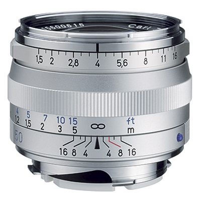 Zeiss C Sonnar T* 50mm f/1,5 ZM  Leica M silber