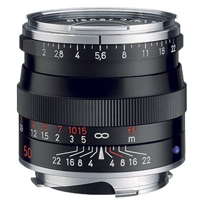 Zeiss Planar T* 50mm f/2 ZM  Leica M schwarz