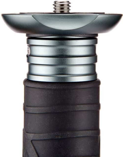 3 Legged Thing Legends Alana Einbeinstativ mit Docz-Fußstabilisator  grau