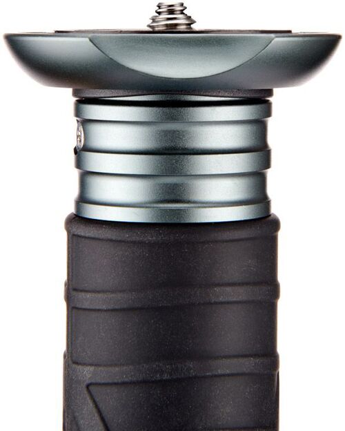 3 Legged Thing Legends Alana Einbeinstativ mit Docz-Fußstabilisator  grau