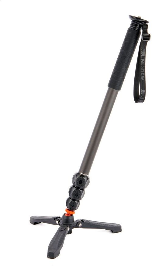3 Legged Thing Legends Lance Monopod mit Standspinne Docz 2  schwarz