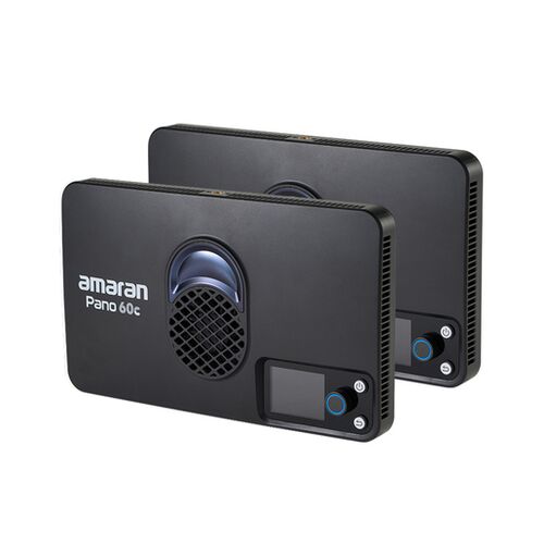 Amaran Pano  60c 2-Light Kit (EU) charcoal