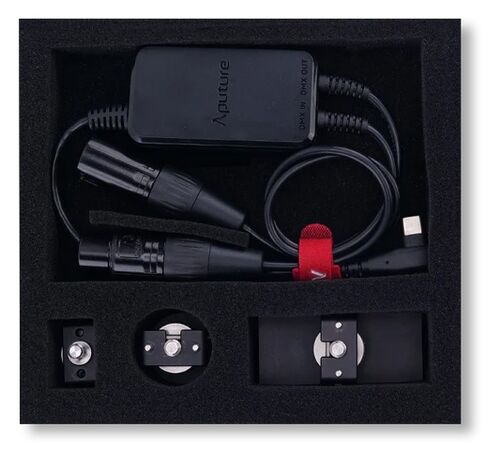 Aputure Active USB-C bis 5-Pin DMX In & Out Adapter 