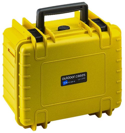 B&W Outdoor.cases Type 2000  gelb variable Facheinteilung (RPD)