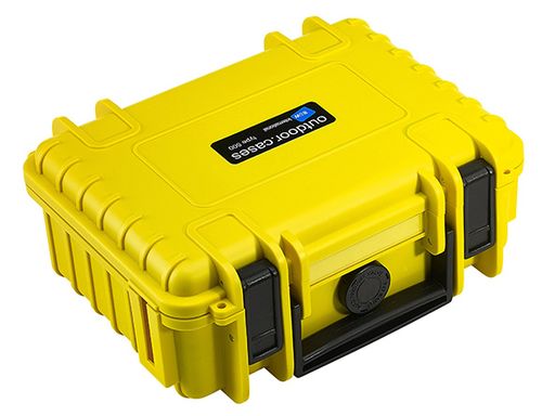 B&W Outdoor.cases Type 500  gelb leer