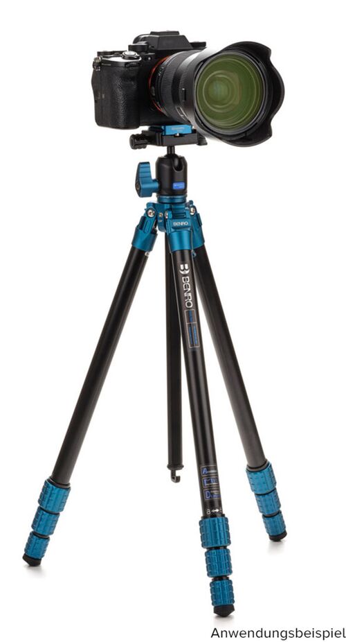 Benro Super Slim Stativ Kit inkl. Kopf  Alu