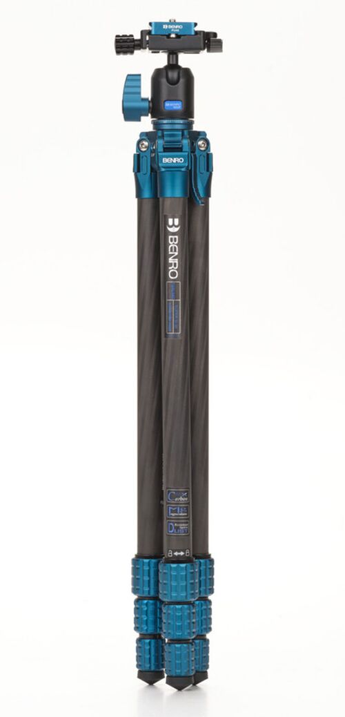 Benro Super Slim Stativ Kit inkl. Kopf  Carbon