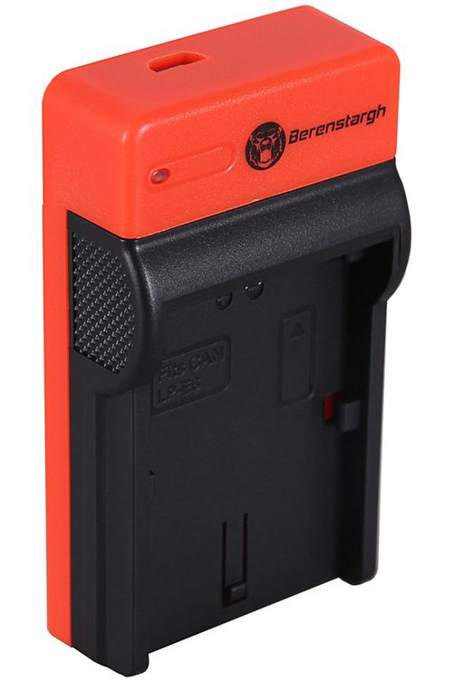 Berenstargh Slim Micro-USB Ladegerät f. Canon  LP-E6