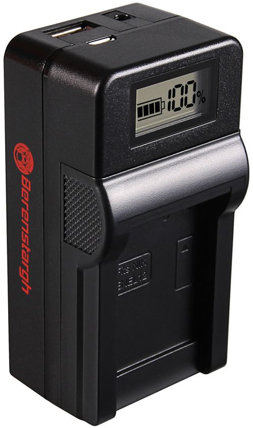 Berenstargh Synchron Ladegerät Nikon  EN-EL12, 4,2V