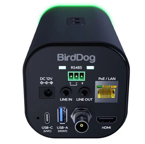 BirdDog MAKI 2160P (4K UHD) Box Camera with 12x Zoom  Ultra Black