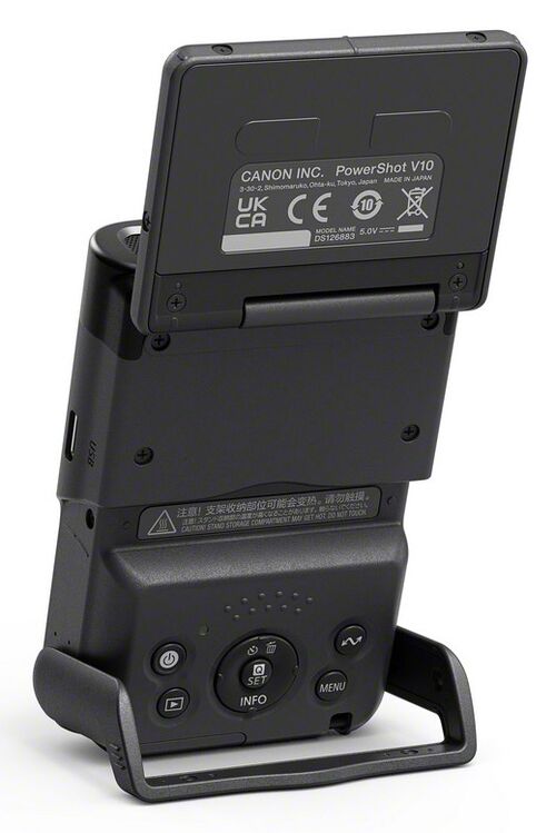 Canon PowerShot V10 Vlogging Kit  schwarz Standard