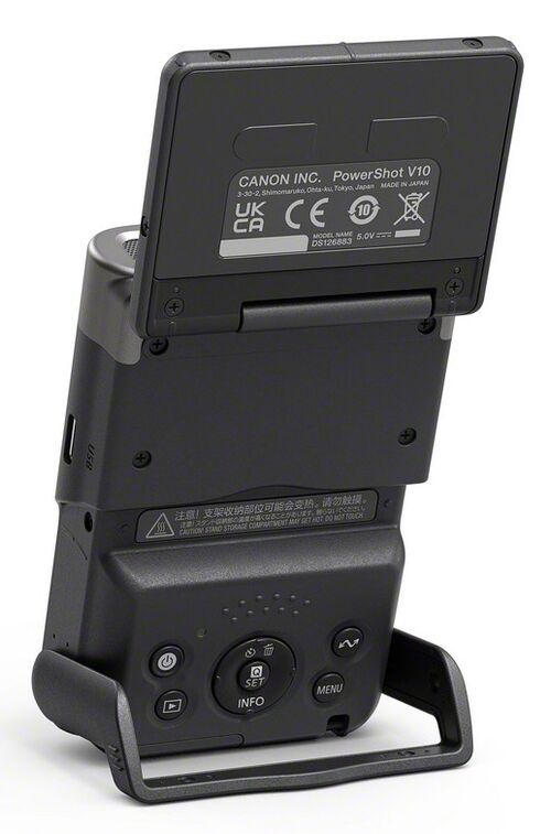 Canon PowerShot V10 Vlogging Kit  silber Standard