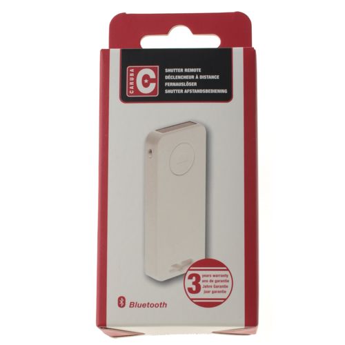Caruba Bluetooth-Fernbedienung  für IOS/Android Weiß