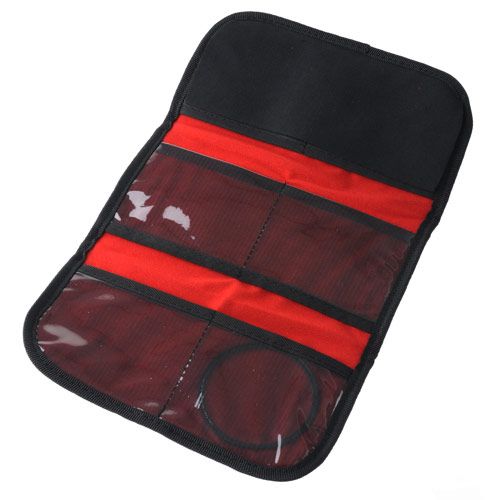 Caruba Filtertasche  schwarz L