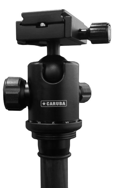 Caruba Travelstar 158 Kamerastativ Carbon (Fullsize) 