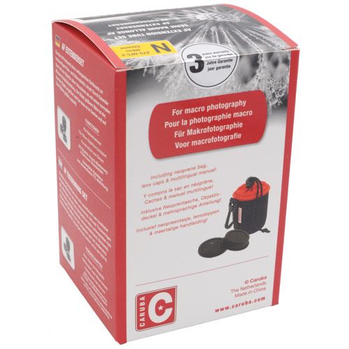 Caruba Zwischenringsatz Chrom (Typ II)  Nikon F