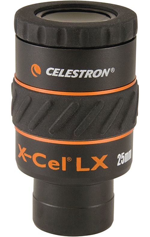 Celestron X-Cel LX Okular 1 Zoll, 60° Gesichtsfeld  25 mm