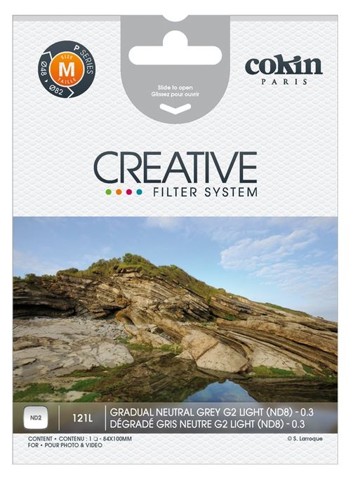 Cokin 121L Verlauffilter grau 2 ND2  Z 
